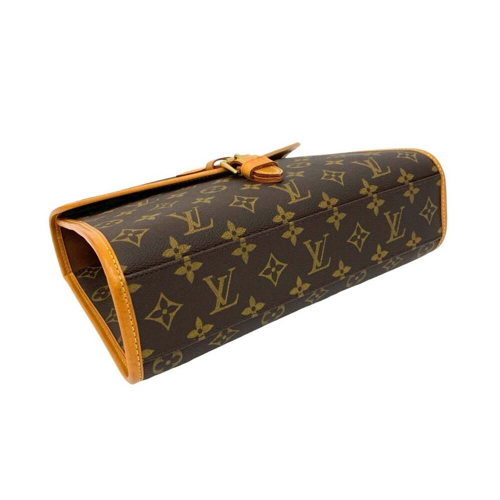 LOUIS VUITTON Brown Monogram Leather Shoulder Bag - Picture 7 of 10